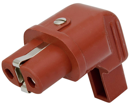 2 pin plug silicone rubber - Right angled = £33.33 + VAT