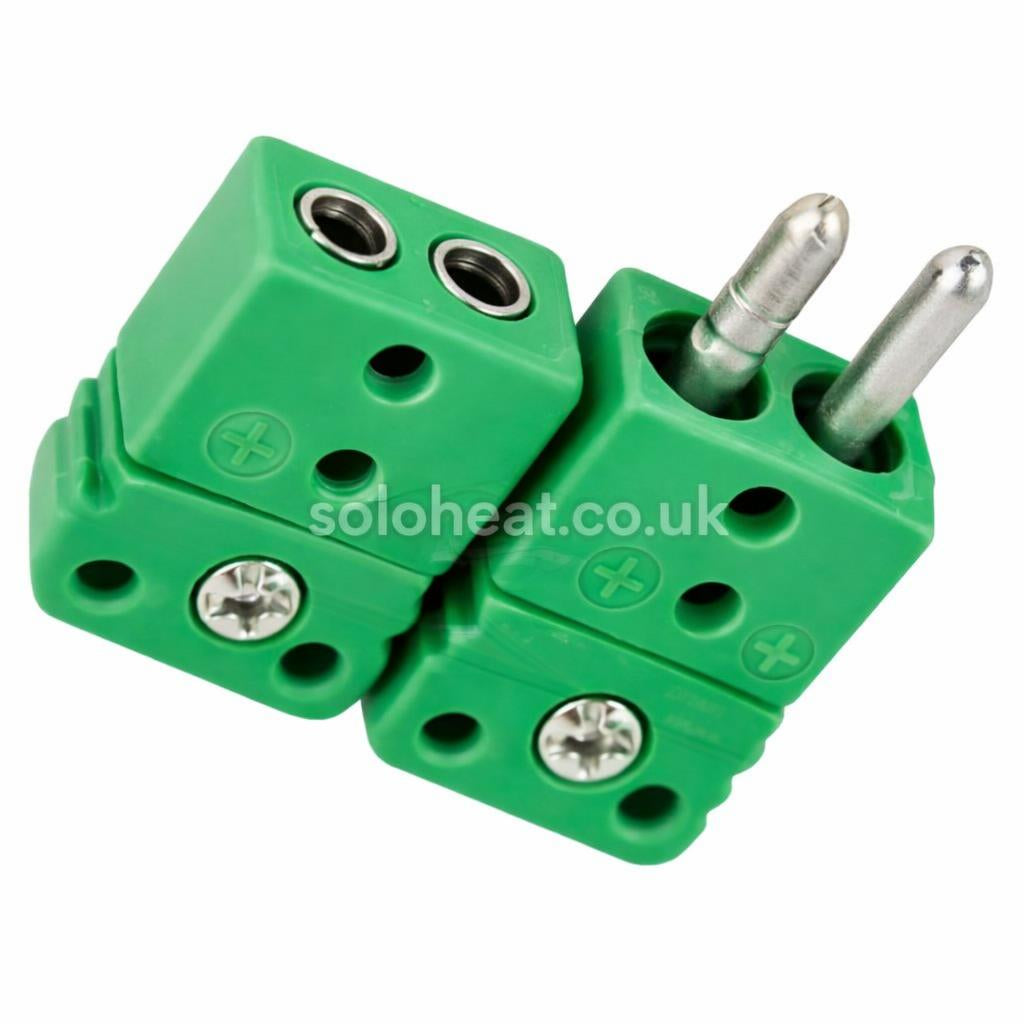 Standard thermocouple plug and socket set (male & female) = £10 + VAT