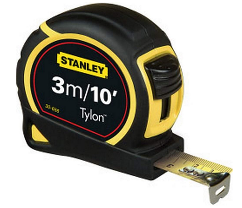 Stanley Tylon 3 Mtr / 10 Ft Pocket tape - Metric & imperial units = £5.99 + VAT
